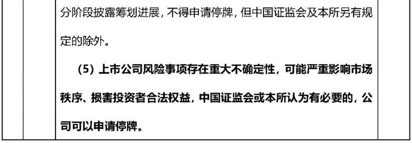 上市公司停牌规定下的温馨停牌日故事